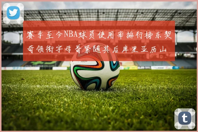 赛季至今NBA球员使用率排行榜东契奇领衔字母哥紧随其后库里亚历山大表现抢眼